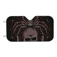 thumbnail image 7 of Goofa Spider with Skull Printed Car Windshield Sunshade,Foldable Reflective Sun Visor,UV Protection Heat Blocker Sunshade,Car Cooling Accessory-Small, 7 of 7