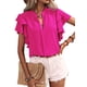 thumbnail image 2 of Tops de Verano para Mujer Rosa Rojo S, 2 of 8