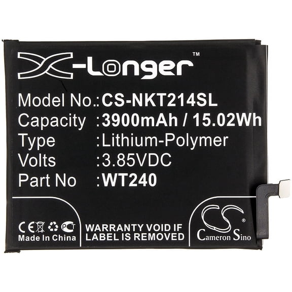 3900mAh WT240 Battery for Nokia 2.3 LTE 2.3 TA-1214