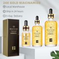 thumbnail image 2 of Suero facial de ácido hialurónico dorado de 24 quilates, hidratante, reduce los poros, ilumina, mejora las líneas finas, reafirmante, esencia facial de amida para la piel Tan Jianjun unisex, 2 of 2