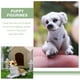 thumbnail image 4 of 4 piezas de perros en miniatura figuras modelos de cachorro de bonsai animales en miniatura adornos de resina para casa de muñecas, 4 of 4