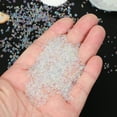 thumbnail image 4 of Perlas de Burbuja de Resina Uxcell, Mini Burbujas de Vidrio Iridiscentes Sin Agujero para Manualidades de Bricolaje Blanco/Colores Mezclados (Claro), 4 of 7
