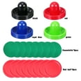 thumbnail image 4 of 1 Ensemble de Pousseurs et Rondelles de Air Hockey Accessoires de Remplacement pour Table de Jeu Air Hockey, 4 of 9