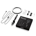 thumbnail image 2 of APEXEL Desktop 10 Inch LED Ring Light USB Video Light Photography Fill Light 2700K-5500K 10-Level Brightness with Foldable Clip-on Light Stand Phone Holder Ballhead for Live Streaming Makeup, 2 of 7