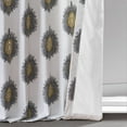 thumbnail image 6 of Mayan Gold Printed Cotton Twill Curtain (1 Panel), Mayan Gold, 50W X 84L, 6 of 6