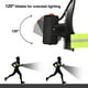 thumbnail image 2 of Luz para correr, luz LED para correr en el pecho recargable por USB, luz para correr con luces de seguridad y tiras de luz, luz en el pecho para trotar, caminar, deportes al aire libre (verde) Ormromra WLJ-4519, 2 of 4