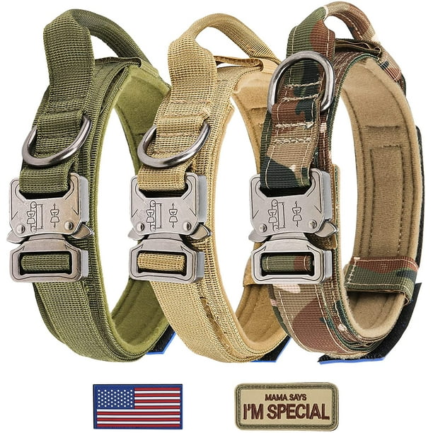 Military grade dog collar hotsell