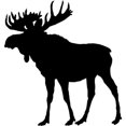 thumbnail image 2 of CafePress - Moose: Black Stainless Steel Travel Mug - Insulated Stainless Steel Travel Tumbler 20 oz., 2 of 3