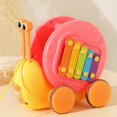 thumbnail image 3 of Snail-shape Pulling Toy Soundable Sensory Developmental Toy For Boys Girls, 3 of 5