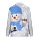 thumbnail image 5 of Sudadera sin capucha para hombre, informal, a la moda, con cuello alto, estampado navideño, cremallera, jersey de manga larga, blusa de poliéster para hombre, 5 of 5