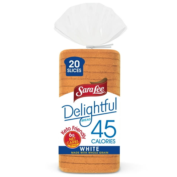 Sara Lee Delightful White Made With Whole Grain Sandwich Bread, Keto