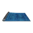 thumbnail image 2 of Ahgly Company Indoor Rectangle Oriental Light Blue Industrial Area Rugs, 7' x 10', 2 of 4