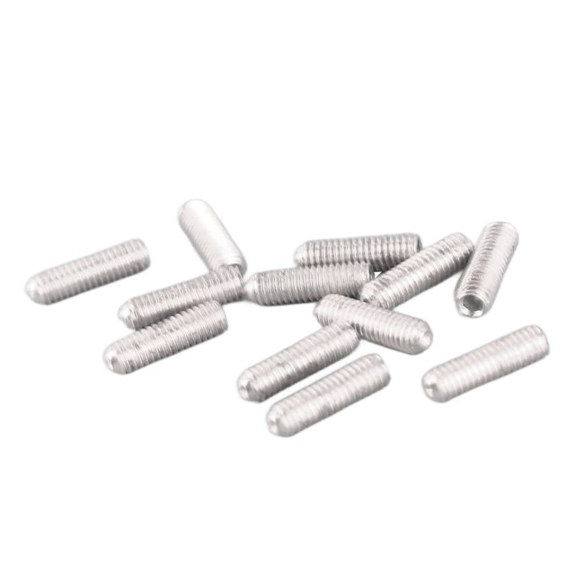12PCS Guitare Pont Hauteur Réglage Vis Hexagonale, Guitare Électrique Selle Hauteur Réglage Vis Bridge Réglage Hauteur Vis Hexagonales