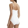 thumbnail image 2 of Women's Bleu Rod Beattie K00978 Kore Shirred Bandeau Mio One Piece Swimsuit (White 8), 2 of 2