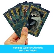 AQUARIUS Jurassic Park Playing Cards - Jurassic Park Themed Deck of Cards for Your Favorite Card Games - Officially Licensed Jurassic Park Merchandise & Collectibles, 2.5 x 3.5