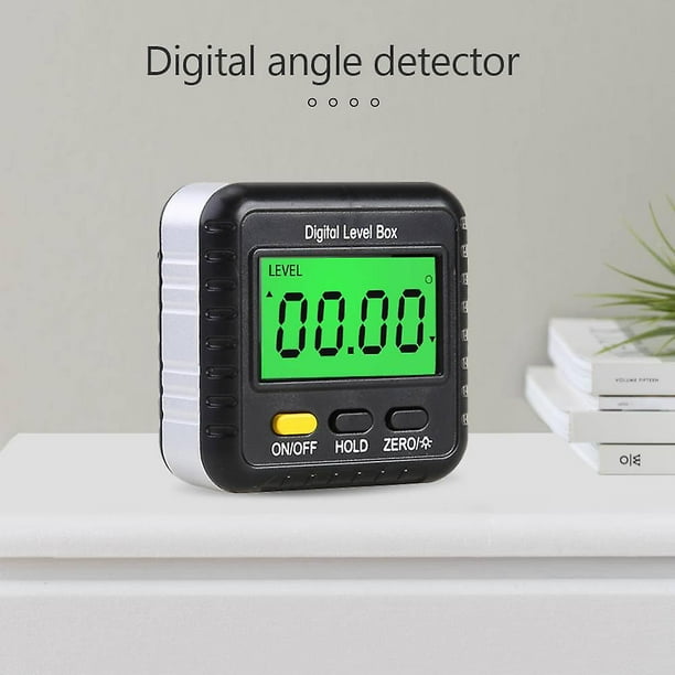 Mini buscador Digital de 360 grados, Base transportadora, inclinómetro magnético, caja de nivel, medidor de ángulo, herramienta de medición electrónica