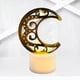 thumbnail image 4 of Lámpara de mesa Ramadan Creative Chic Ornament Moon Nightlights para Eid Al Fitr (A) Tmvgtek Libre de BPA, 4 of 9