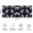thumbnail image 3 of Pioneer Flower Floral Print Pattern Bathroom Rugs Mat, Non Slip Microfiber Bathroom Rug with Rubber Backing, Soft Mats for Bathroom Floor Tub Shower, 24"x60", 3 of 5