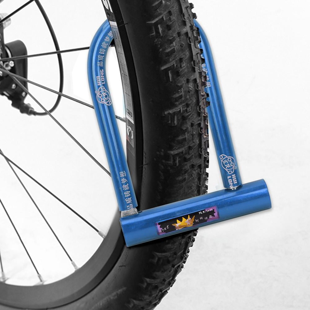 LYUMO Bicycle Lock, Bike Bicycle Lock,Bicycle Bike Ushaped Lock Steel