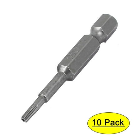 

10pcs TT9 Magnetic Torx Security Screwdriver Bit Kit Tool 50mm Long