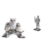 thumbnail image 1 of Escultura De Caballero Búho Moderno, Adorno De Mesa, Estatua Creativa De Animal Para Sala De Estar, Oficina, Escritorio, Estantería, Decoración De Entrada, Regalo, 1 of 8