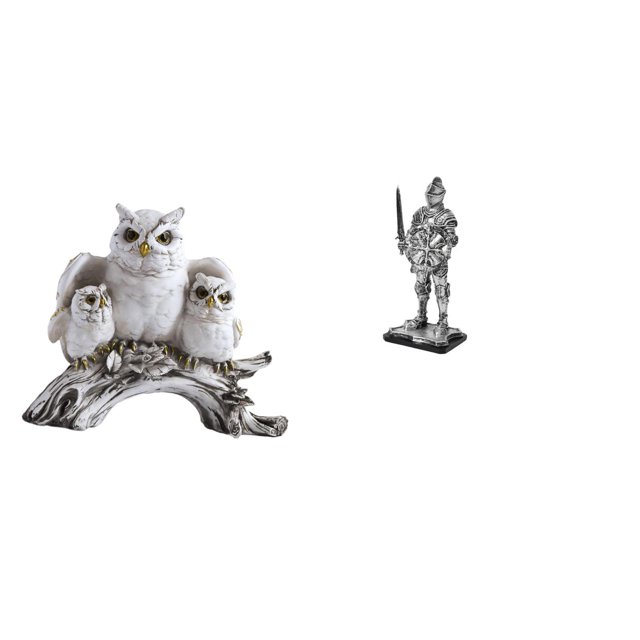Escultura De Caballero Búho Moderno, Adorno De Mesa, Estatua Creativa De Animal Para Sala De Estar, Oficina, Escritorio, Estantería, Decoración De Entrada, Regalo