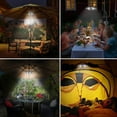 thumbnail image 5 of Sombrilla de patio de 1 pieza 3 modos de brillo Inalámbrico 28 luces LED 7000K, 4 pilas AA alimentadas (no incluidas), luz de sombrilla para tienda de campaña o uso en interiores JAMW Sencillez, 5 of 5