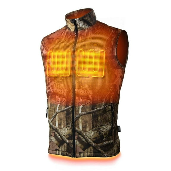 Colorado Men’s Heated Hunting Vest - Available in Mossy Oak® and Real Tree® by Gobi Heat