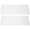thumbnail image 1 of COOPHYA 2PCS Set Guitar Headstock Overlay Fretboard Inlay White Celluloid for Luthiers, 1 of 8