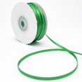 thumbnail image 1 of LAICAIW Green Ribbon-Solid Color Thin Satin Ribbon,1/8 inch x 100 Yards Double Face Gift Ribbon for Crafts, 1 of 3