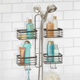 thumbnail image 2 of Carrito de ducha mDesign Carson Collection con 4 cestas, color bronce, 2 of 7