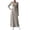 *Khaki, variant on ClodeEU Women's Long Sleeve V Neck Maxi Dress, Elegant Ribbed Knit A Line Wrap Ribbed Knit Bodycon Dresses Gray,Womens Plus S