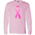 thumbnail image 3 of Inktastic Breast Cancer Pink Awareness Ribbon Long Sleeve T-Shirt, 3 of 5