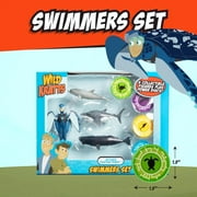 Wicked Cool Toys Wild Kratts 4-Pack Creature Power Action Figure, Swimmers