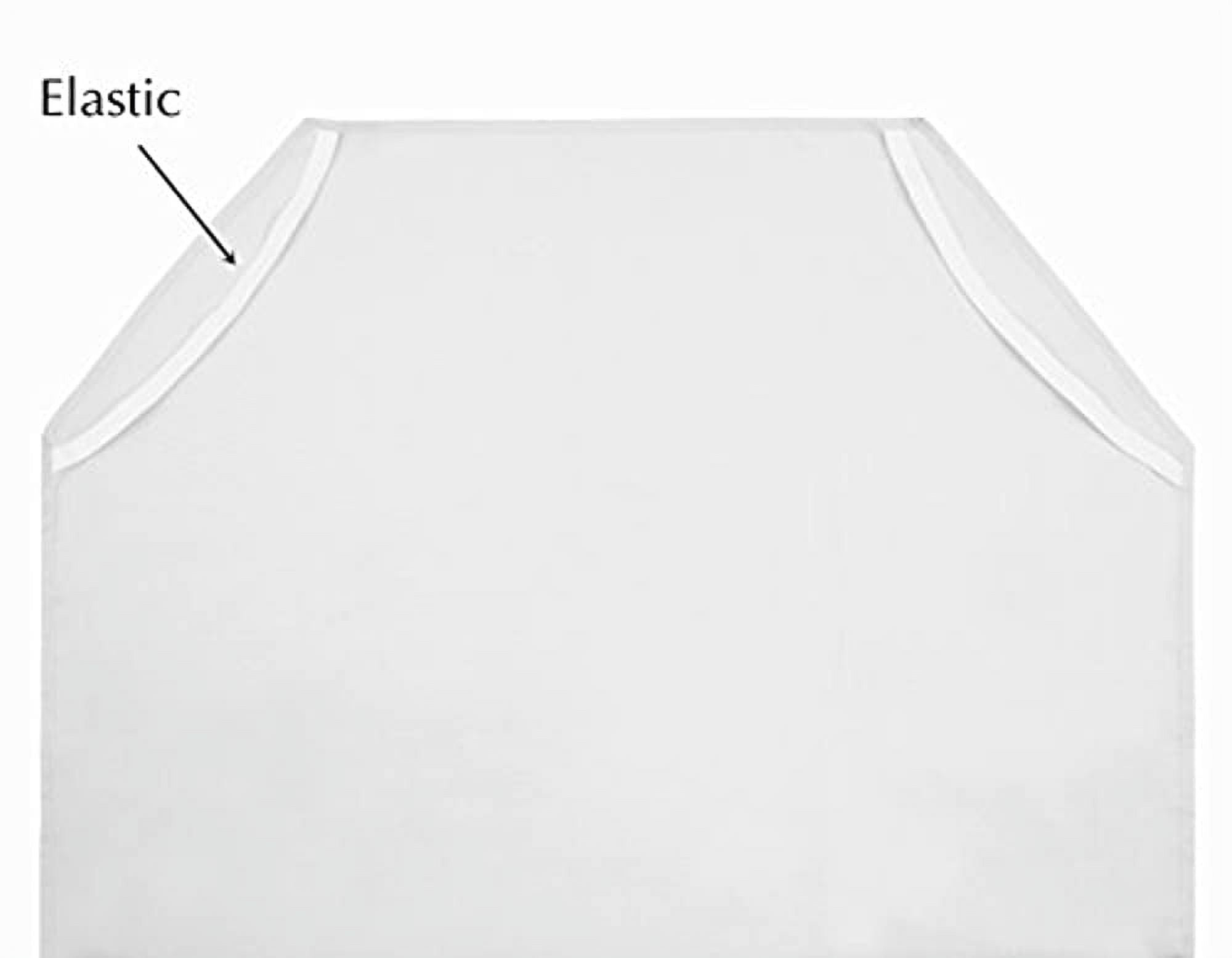 american baby company 10-piece cotton-polyester blend, standard day care cot sheets, white, 23" x 51"