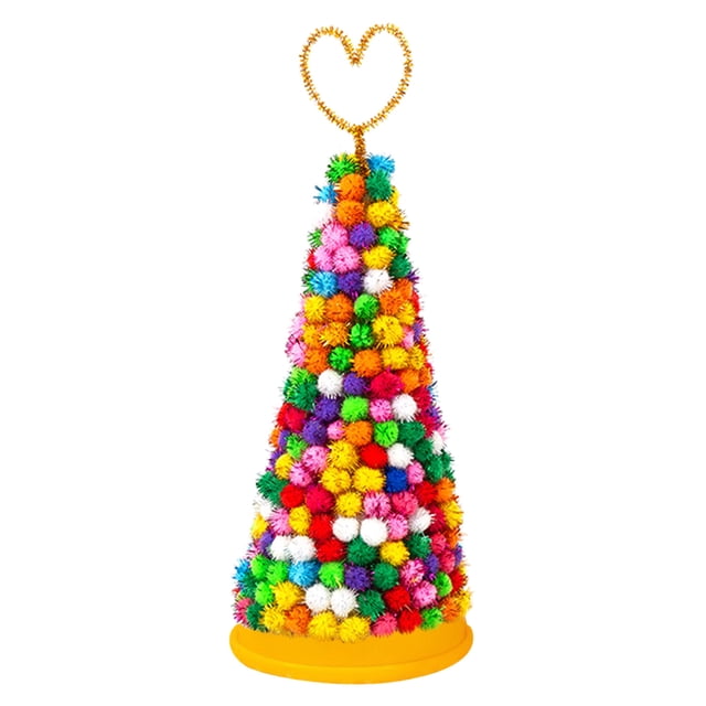 Christmas Handmade Christmas Tree Desktop Decoration DIY Children Handmade Material Package