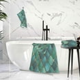 thumbnail image 6 of Coolnut Green Gold Scales Bath Towels Set,2 Piece Pure Cotton Ultra Soft High Absorbent Quick Dry Towel Set,1 Bath Towels, 1 Wash Cloths Wash cloth, 6 of 7