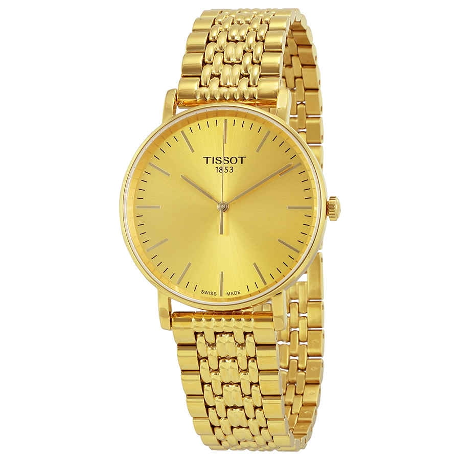 Tissot Everytime Medium Gold-Tone Men's Watch, T1094103302100 - Walmart.com