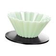 thumbnail image 3 of Luzkey Tasse Filtre à Café en Résine Réutilisable pour Café Filtre pour Camping Voyage Noir et Vert, 3 of 8