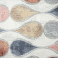 thumbnail image 3 of Home Dynamix Helen Rein Contemporary Teardrop Area Rug, Ivory/Grey, 5'2"x7'2", 3 of 9