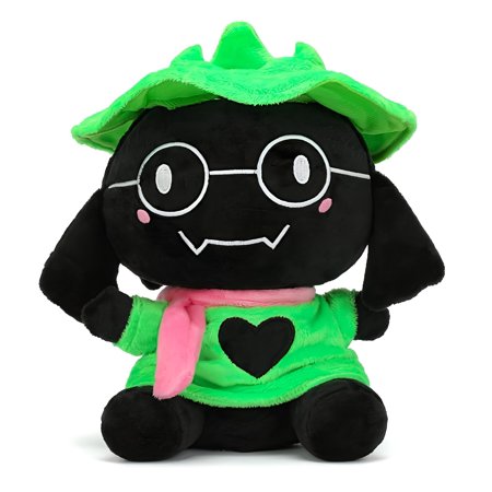jinlonDeltarune Plush - 9.8" Ralsei Plushie Dolls, Cute Stuffed Animal Ralsei Plush Figure Toys, Deltarune Game Characters Collection Toys Great Christmas Halloween Gifts for Kids and Game Fans