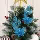 thumbnail image 5 of 2Pcs Christmas Tree Decoration Simulation Flowers Plastic Simulation Flowers For Weddings- Parties Halls And Other Decorations Holiday Gifts, 5 of 6