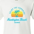 thumbnail image 4 of Inktastic Summer Enjoy the Sunshine Huntington Beach California Blue Youth T-Shirt, 4 of 5
