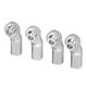 thumbnail image 3 of RC Car Steering Rod Head, 4PCS RC Car Rod End Steel Bend High Accuracy Fine Workmanship M3 For Replacement ANGGREK Otros, 3 of 8