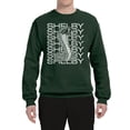 thumbnail image 2 of Wild Bobby Ford Shelby All-Over Cobra Unisex Crewneck Sweatshirt, 2 of 6