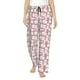 thumbnail image 1 of Balery Cartoon Sheep Pantalones de pijama para mujer, pijamas ultraligeros, pantalones de estar por casa-Small, 1 of 6