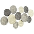 thumbnail image 4 of Dahlia Studios Spiral Circles 49 1/2" Wide Painted Modern Metal Wall Art, 4 of 5