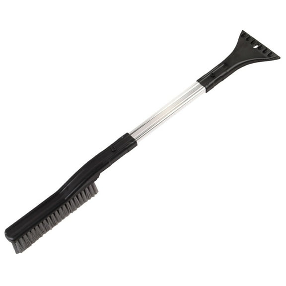 DINHEAROM Defrosting Snow Brush Shovel Black 1Set