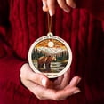 thumbnail image 4 of Grizzly Bear Stained Glass Suncatcher Ornament – Holiday Ornament with Text for Loved Ones, Family & Friends, Christmas 2025 Decoration, 4 of 6