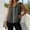 Dark Gray plus size zip up vest a1, variant on Women Plus Size Sleeveless Zip Up Hooded Vest Casual Solid Basic Outdoor Raincoat Windbreaker Lightweight Jacket for Spring Summer, Orange 3XL